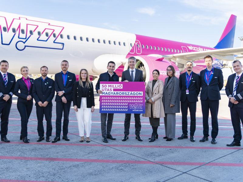 Öt új járatot indít a téli menetrendjében a Wizz Air Budapestről